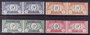 South Africa-Sc#68-71- id7-unused og NH KGV Omnibus set-Silver Jubilee-1935-left