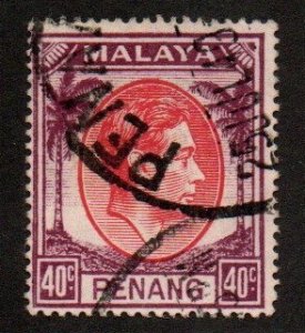 Malaya - Penang 18 Used