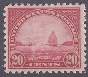 Scott #567 Mint NH OG VF