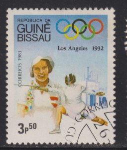 Guinea-Bissau 491 Olympic Fencing 1983