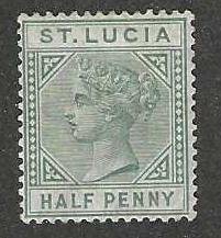 St Lucia 27a  Die A Mint SCV$17.50