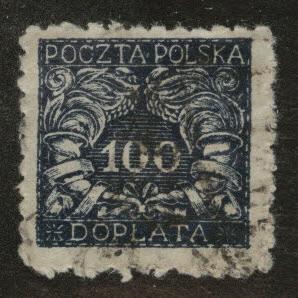 Poland Scott J29 Used 1919 Postage due