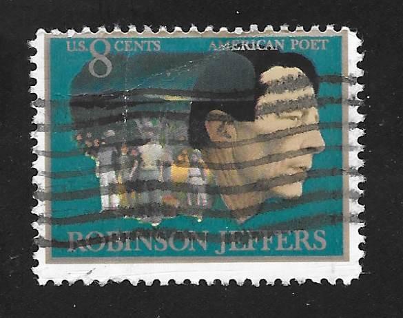 SC# 1485 - (8c) -  Robinson Jeffers, used single