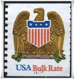 ♦SC#2603 (10¢) Eagle & Shield PNC (#11111) Used