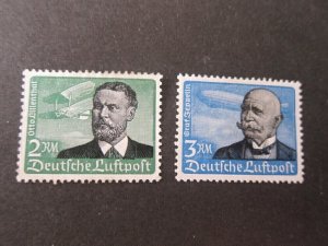 Germany 1934 Sc 55-6 MH