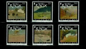 Isle of Man: 2009 Archibald Knox, Watercolour Artist,  MNH set 