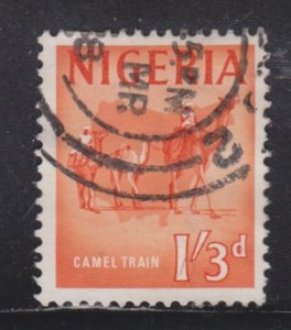 Nigeria 109 Camel Train and Map 1961