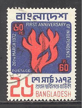 Bangladesh 34 used SCV $ 0.45 (DT)