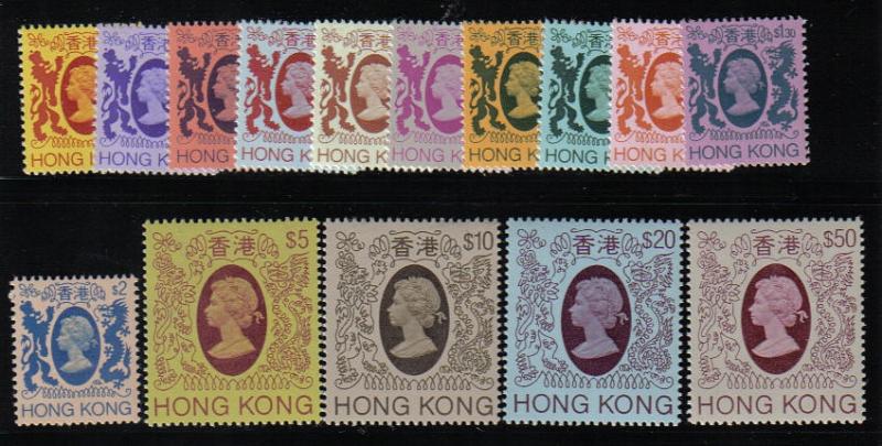 Hong Kong #388- 94, 96-103  Mint  VF NH 