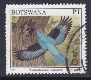 Botswana - 1997 -Birds Woodland Kingfisher - P1 -used