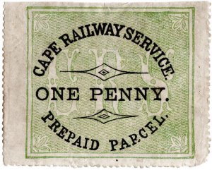 (I.B) Cape of Good Hope : Cape Railway Service - Parcel 1d