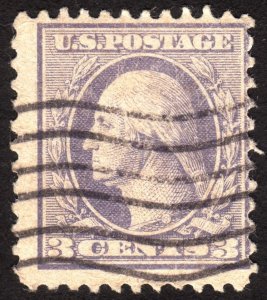 1918, US 3c, Washington, Used, Sc 529