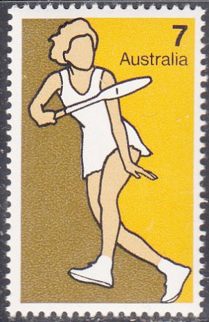 Australia 1974 MNH Sc #594 7c Tennis