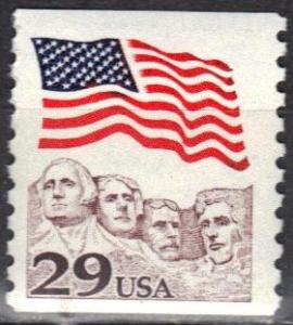 #2523, Single. \Mount Rushmore\  MNH. .29 cent