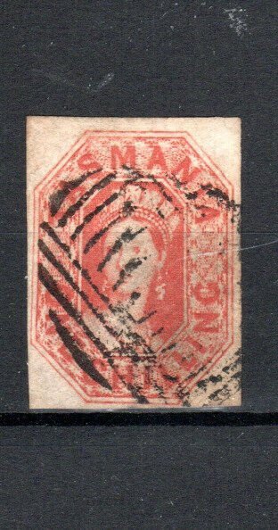 Australia - Tasmania 1858 1s SG 41 FU