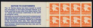 USA 1736a Booklet MNH A First Class Letter stamp