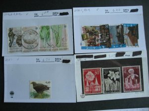 Belgium used collection assembled in sales cards