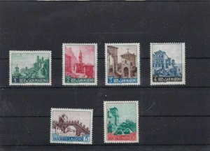 SAN MARINO  MOUNTED MINT OR USED STAMPS ON  STOCK CARD  REF R945