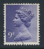 GB Machin 9p  SG X883  Scott MH67  Used  with FDC cancel please read details