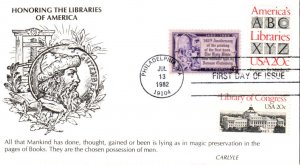 #2015 American Libraries Combo KMC FDC