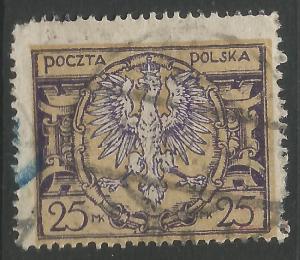 POLAND 163 VFU Z5868-1