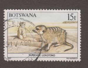 Botswana 413 Wildlife Conservation 1987