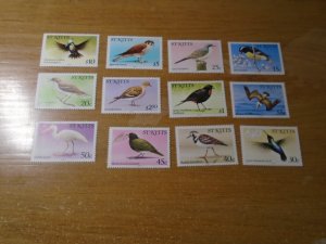 St Kitts  #  58-66  MNH