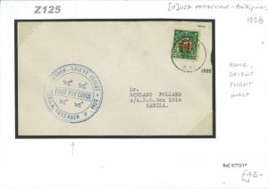 Z125 1928 PHILLIPINES AIRMAIL *First Flight Cover* Per Orient Flight  Manila