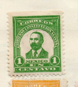 Mexico 1934-35 Early Issue Fine Mint Hinged 1c. NW-192211