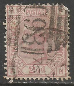 GREAT BRITAIN 67 VFU PLATE 4 C376