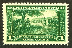 U.S. #617 MINT OG NH