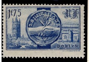 FRANCE Scott 352 MH* 1938 stamp