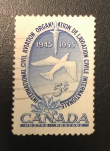 Canada # 354 Used