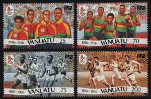 1996 Vanuatu 1016-1019 1996 Olympic Games in Atlanta 7,00 €