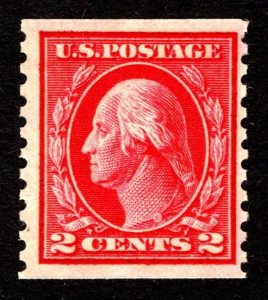 1914, US 2c, Washington, MNH, Sc 444, CV $120