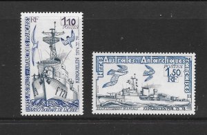 FRENCH SOUTHERN ANTARTIC TERRITORY #84-5 SHIPS MNH