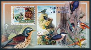 [96520] Guinea Bissau 2007 Birds Vögel Oiseaux Wheatear Sheet MNH