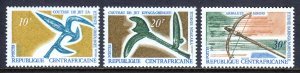 Central African Republic - Scott #107-109 - MNH - See description - SCV $2.45