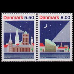 DENMARK 2009 - Scott# 1428-9 Europa-Planetarium Set of 2 NH