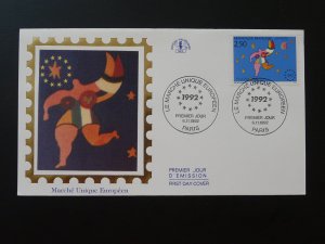 modern art Niki de Saint Phalle European Economic Community FDC France 1992