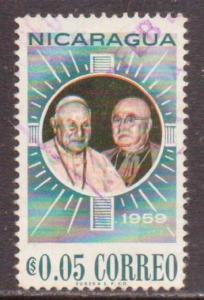 Nicaragua    #819  used  (1959)