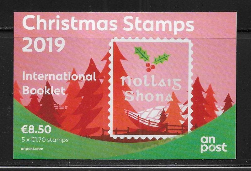 Ireland 2264b 2019 Christmas Complete Booklet MNH (lib)