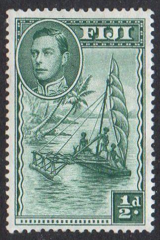 Fiji  1938 ½d green (P 13½) MH