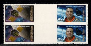 UNITED STATES SC# 4527-28 VERT. GUTTER BLK/4 VF/NH