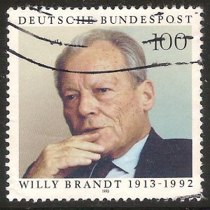 Germany # 1819 Willy Brandt used