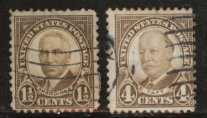 USA Scott 684-85 Used stamp set