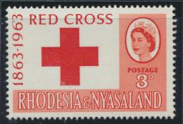 Rhodesia & Nyasaland SG 47 Sc# 188  MNH see details Red Cross