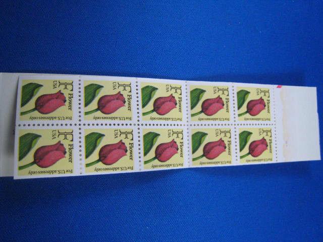 UNITED STATES STAMP BOOKLET PANE #2519a