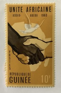 Guinea 1963  Scott 306 MNH- 10fr, African Heads of State Conference, Addis Ababa