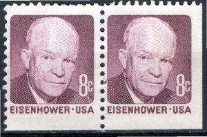 USA; 1971: Sc. # 1395:  Used Se-Tenant Single Stamps